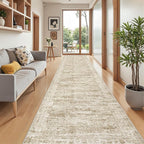 2'6 x 14' Runner Rug Non Slip, Washable Kitchen Rugs, Living Room, Extra Long - Image 3