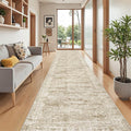 2'6 x 16' Runner Rug Non Slip, Washable Kitchen Rugs, Living Room, Extra Long by Restydon