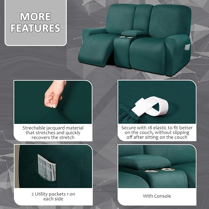 ULTICOR Reclining Love Seat - Image 3