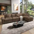 HERA'S HOUSE 158" Modular Sectional Sofa, Oversized L Shaped Couches by HERASHOUSE