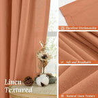 Short Linen Curtains 45 Inches Long - Image 7