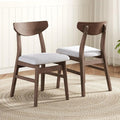 Virubi Set of 2 Modern Scandinavian Chairs by Virubi