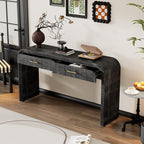 59'' Retro Console Table Sofa Table Entryway Table - Image 3