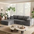 Homall 108" Modular Sectional Sofa, Boneless Couch by Homall