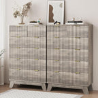 Xixini Fluted Dresser for Bedroom - Image 4