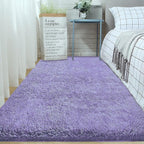 2x6 Runner Rug for Bedroom: Fluffy Shag Soft Washable Rugs Small Fuzzy Plush - Image 5