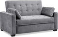 Serta Ainsley 72.6" Convertible Sleeper Sofa, Queen Size, Dreamcoil Comfort by SertaDreamConvertibles