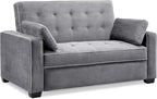 Serta Ainsley 72.6" Convertible Sleeper Sofa, Queen Size, Dreamcoil Comfort by SertaDreamConvertibles