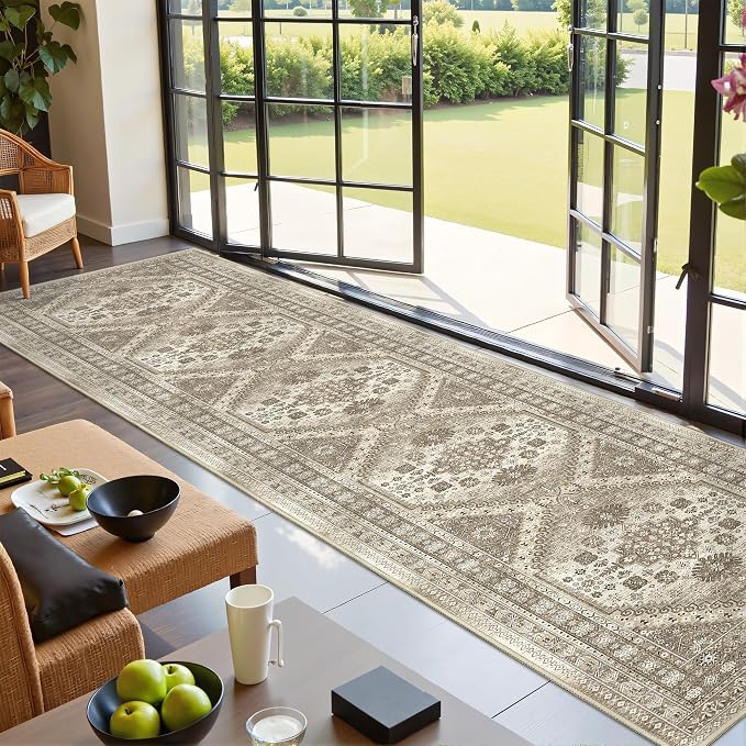 Hallway Runner Rug 2x12 Extra Long Washable Runner, Non Slip Runner - Image 4