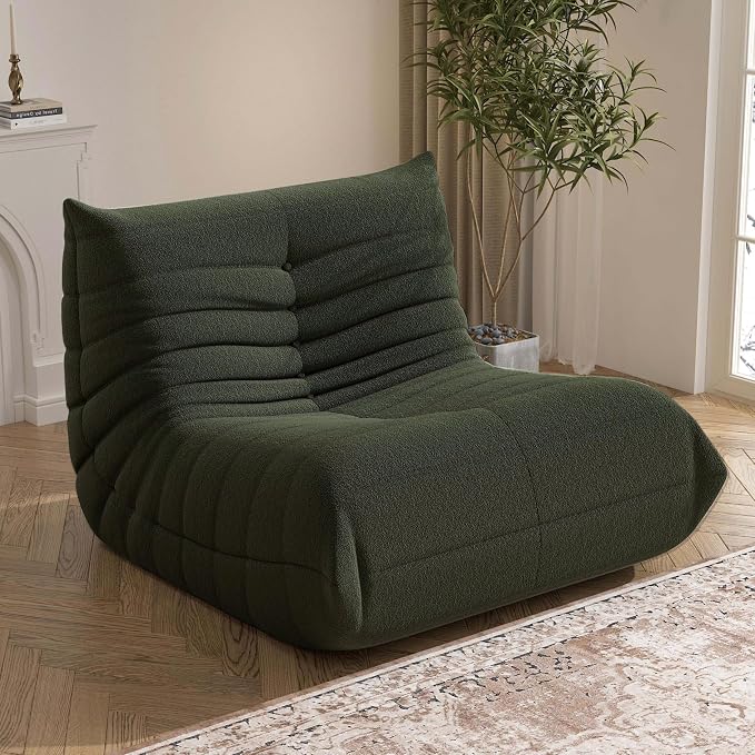 Bean Bag Chair, Fireside Chair Bean Bag Sofa Large Bean Bag Chair - Image 3