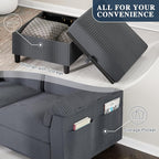 Sectional Couches for Living Room, L Shaped Couch - Image 3