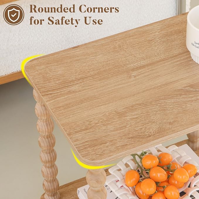 Fultyle Small End Table, Couch Side Table - Image 6
