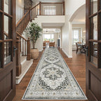 Madane Hallway Runner Rug 3x14 Washable Kitchen Runners Long, Low-Pile - Image 3