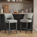 VKNOW Bar Stools Set of 2, Modern Counter Stools by VKNOW