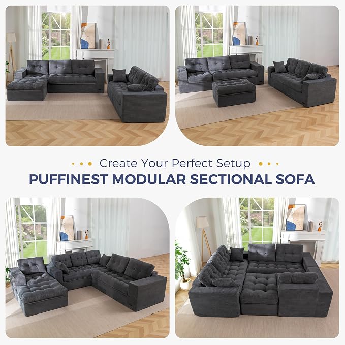 MAXYOYO Modular Sectional Sofa - Image 4