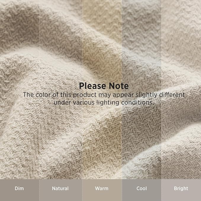 Bedsure GentleSoft 100% Cotton Blanket Queen Size - Image 9