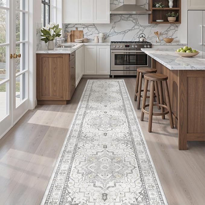 Madane Washable Runner Rugs 2x10 Long - Image 2