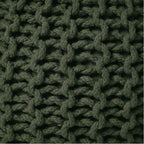REDEARTH Round Hand Knitted Pouf - Image 7