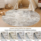 UERMEI 6ft Round Area Rug Living Room Rugs - Image 5