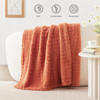 EXQ Home Fleece Throw Blanket for Couch or Bed - Image 2