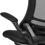 Flash Furniture Set of 8 Mid-Back Swivel Ergonomic Task Office Chairs - Image 12