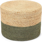REDEARTH · Cylindrical Pouf Foot Stool Ottoman by REDEARTH