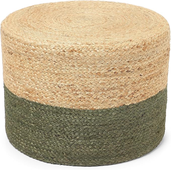 REDEARTH · Cylindrical Pouf Foot Stool Ottoman by REDEARTH