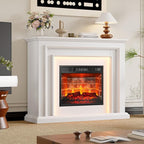 44" LED Lights Electric Fireplace - Image 3