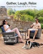 Luxury 3-Piece Patio Furniture Set - Image 2