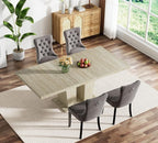 Henf 5 Pieces Extendable Dining Table Set - Image 2