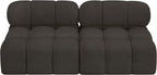 Meridian Furniture 611Brown-S68B Ames Collection Modern | Contemporary Modular - Image 5