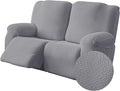 Genina Recliner Loveseat Cover Stretch Couch Covers Sofa slipcover by Genina