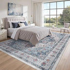 8x10 Area Rugs for Living Room, Large Washable Rug, Dining Room, Low Pile - Image 9