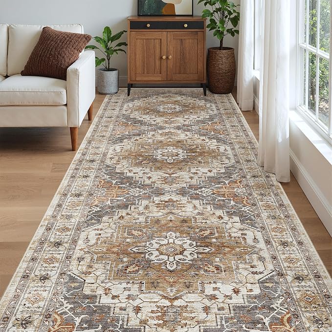 Madane 4x12 Wide Hallway Runner Rug Washable - Image 4