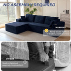 MAXYOYO 104" Modular Sectional Couch - Image 7