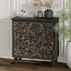 2 Door Farmhouse Storage Cabinet - Image 6