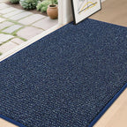 BEQHAUSE Dirt Trapper Door Mat 36" x 60", Non-Slip Washable Doormats, Low by BEQHAUSE