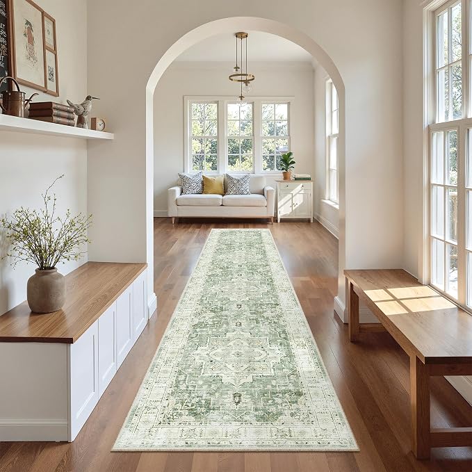 Madane Washable Runner Rugs 2x10 Long - Image 3
