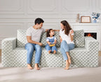 Modular Sectional Sofa 3-Seater Modular Couch - Image 3