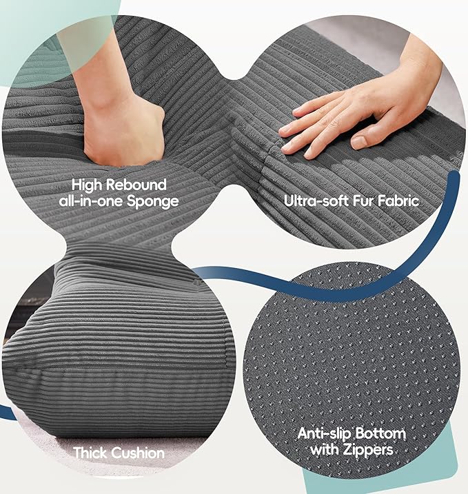 Hobestluk Small Bean Bag Chair - Image 6