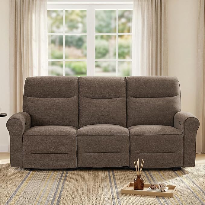 MCombo 87.8" Wall Hugger Power Reclining Sofa - Image 5
