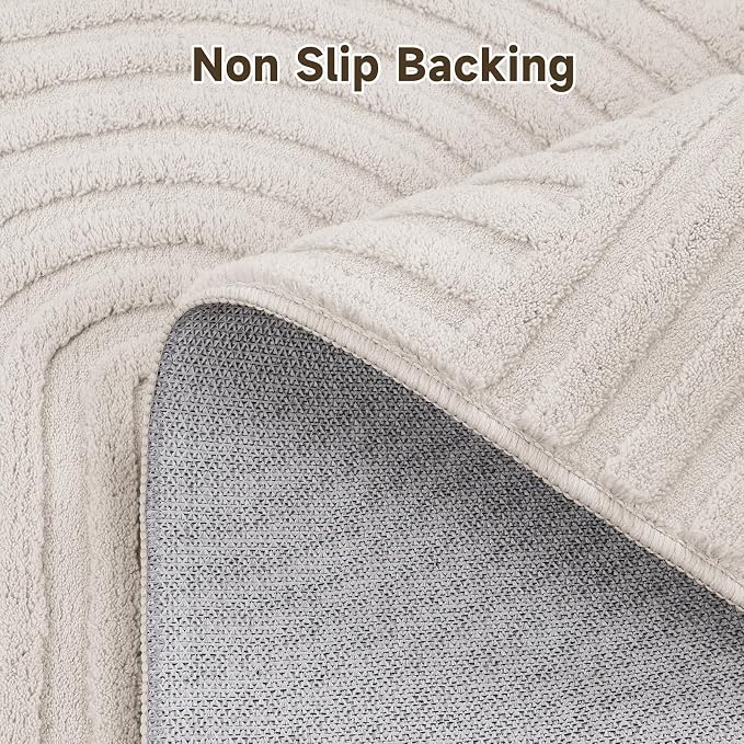 Pauwer 3x12 Area Rugs for Living Room, Modern Non Slip Washable Rug, Soft Fluffy - Image 5