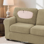 SUBRTEX 7 Pieces Stretch Sofa Slipcover Sets Couch Cover Sets Backrest Cushion - Image 7