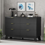 Xixini Fluted Dresser for Bedroom - Image 4