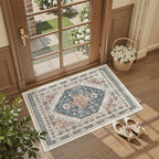 Madane Washable Area Rug 2x3 Small Entryway Rugs Non-Slip, Low Pile Floor Carpet - Image 2