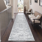 2x8 Runner Rug Non Slip, Washable Hallway Runner Rug, Nursery Room, Soft Runner by Restydon