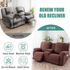 Genina Recliner Loveseat Covers - Image 6