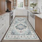 Madane 4x8 Wide Hallway Runner Rug Washable - Image 2