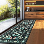 Washable Runner Rug, 2x6Ft Floral Rug Runners - Image 5