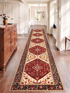 SERISSA 2'6"x14' Washable Non Slip Boho Runner Rug by SERISSAHomeDecorCollection